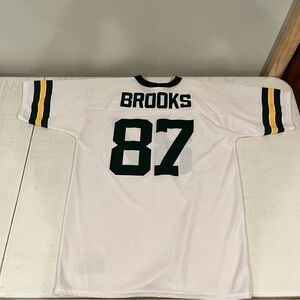 Robert Brooks (White) Green Bay Packers Logo 7 Brand Jersey Size Youth XL